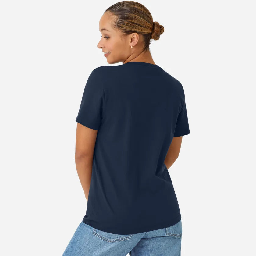 Bombas's Pima Cotton V-Neck T-Shirt